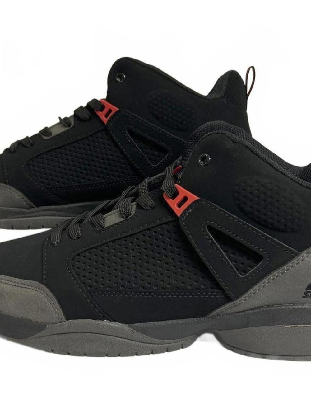 Starter Brand * Y2K Streetwear* Sneakers "Black / Gray / Red" Men's 10.5 | NWT